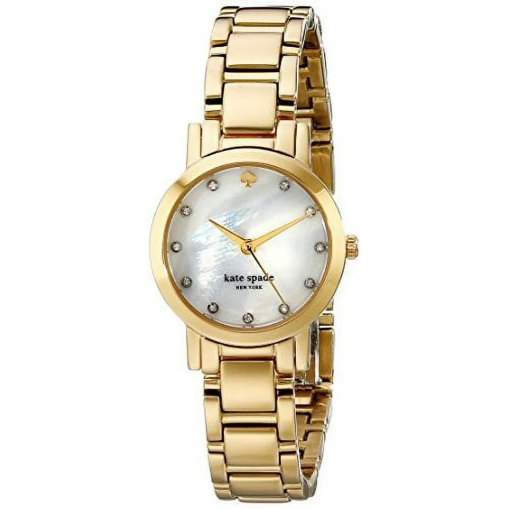 Kate Spade New York Gramercy Mini Gold-Tone Stainless Steel Watch MOP 1YRU0145